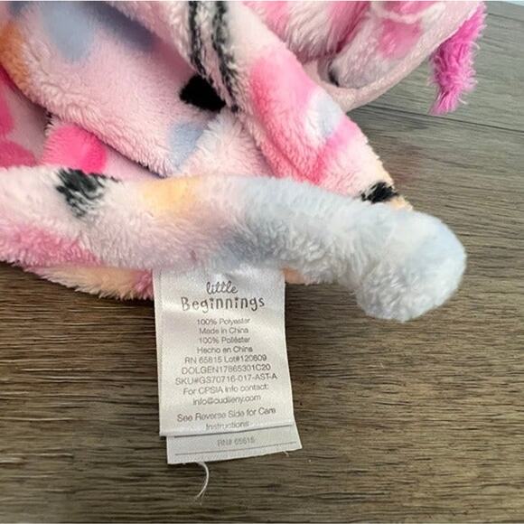 Little Beginnings Unicorn Lovey Plush Security Blanket - Picture 4 of 5